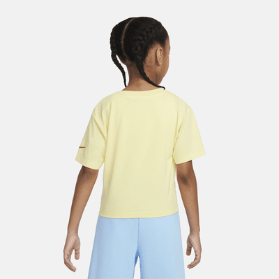 Playera con gráfico para niño talla pequeña Nike Meta-Morph