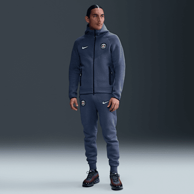 Paris Saint-Germain Tech Windrunner Men's Nike Soccer Fleece Full-Zip Hoodie
