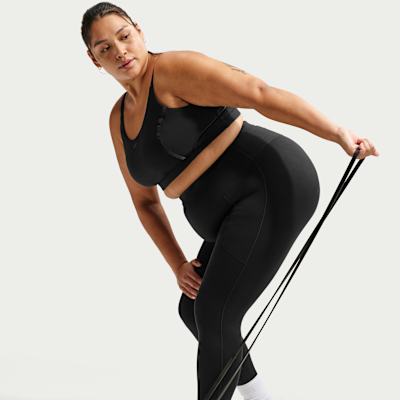 Bra deportivo de baja sujeción con almohadillas para mujer (talla grande) Nike One