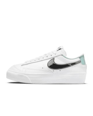 nike flat shoes white