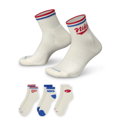 Nike Everyday Plus Ankle Socks (3 Pairs)