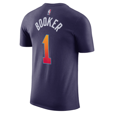 Devin Booker Phoenix Suns City Edition Men's Nike NBA T-Shirt. Nike AU