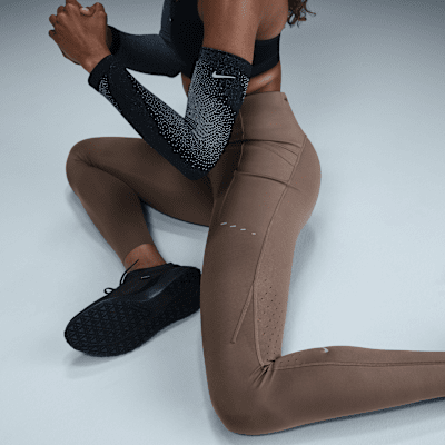 Leggings da running a 7/8 a vita alta con tasche Nike Swift – Donna