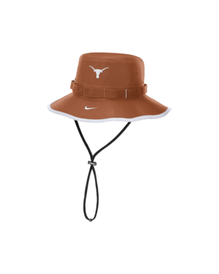 Мужские  Texas Longhorns On-Field Apex Boonie Nike Dri-FIT College Bucket Hat