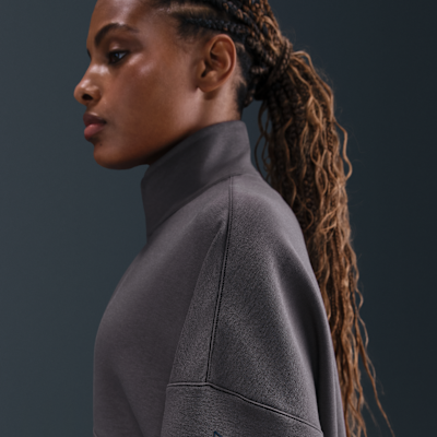 Nike 24.7 ImpossiblySoft Parte de arriba Dri-FIT oversize con media cremallera - Mujer