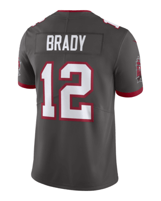 NFL Tampa Bay Bucaneers Tom Brady 12 White Nike Tee Shirt Men XXL NWT