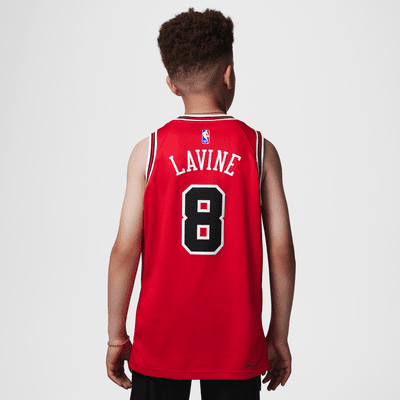 Dres Nike NBA Chicago Bulls 2023/24 Icon Edition pro větší děti