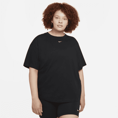 Top oversize a manica corta Nike Sportswear Essential (Plus size) - Donna