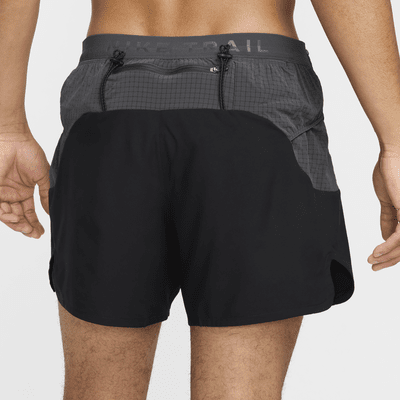 Short de running avec sous-short intégré 13 cm Dri-FIT ADV Nike Trail Second Sunrise pour homme