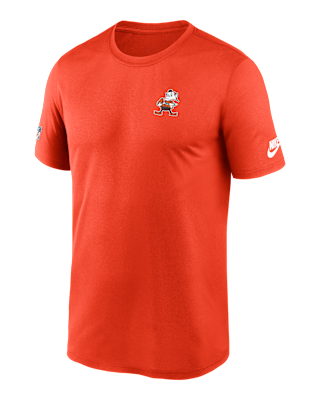 Мужская футболка Cleveland Browns Alt Legend Small Logo Nike Dri-FIT NFL
