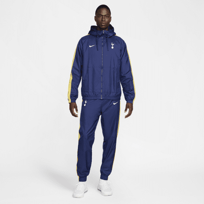 Vævet Tottenham Hotspur Nike Football-tracksuit med hætte til mænd