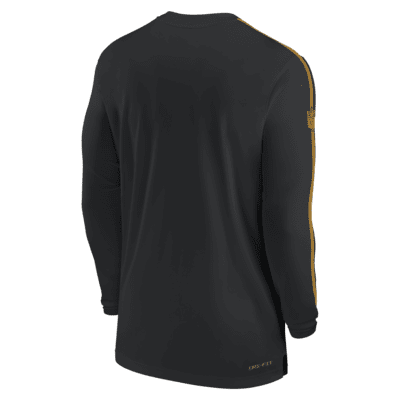 Pittsburgh Steelers Sideline Coach Men's Nike Dri-FIT NFL Long-Sleeve Top