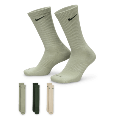 Chaussettes de training mi-mollet Nike Everyday Plus Cushioned (3 paires)