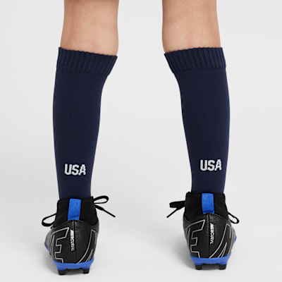 USWNT 2025 Stadium Away (Women's Team) Little Kids' Nike Soccer Replica 3-Piece Kit