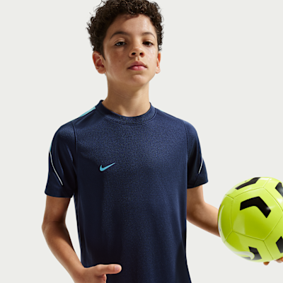 Nike Strike Dri-FIT Kurzarm-Fußballoberteil (ältere Kinder)