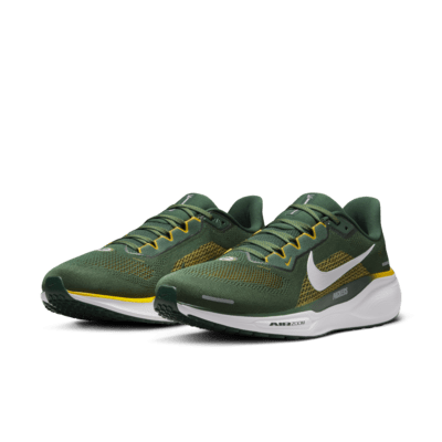 Nike Pegasus 41 NFL Green Bay Packers Men's Road Running Shoes