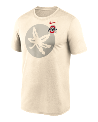 Мужская футболка Ohio State Campus Legend Shadow Logo Nike Dri-FIT College