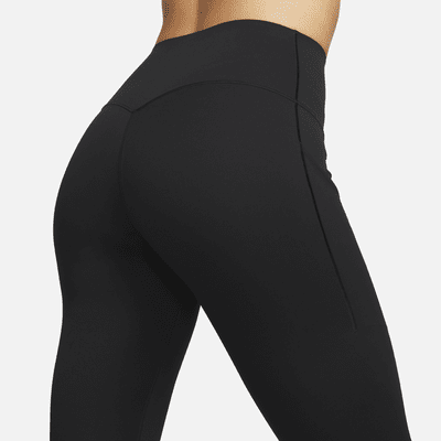 Legging long taille haute à maintien normal avec poches Nike Universa pour femme