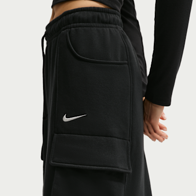 Falda midi cargo para mujer Nike Sportswear Phoenix Fleece