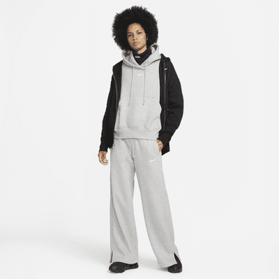 Pantaloni tuta palazzo a vita alta Nike Sportswear Phoenix Fleece – Donna