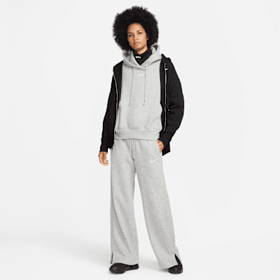 Nike Sportswear Phoenix Fleece Women's High-Waisted Wide-Leg Tracksuit  Bottoms. Nike UK
