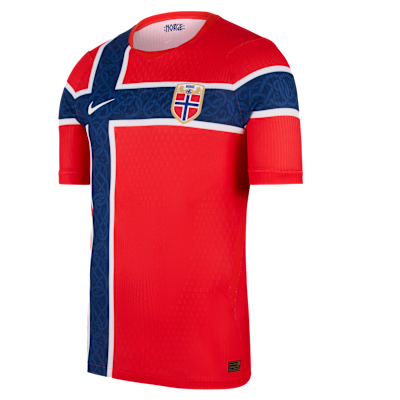 Norway 2026/27 Match Home Men's Nike Aero-FIT Soccer Authentic Jersey from Nike - $175