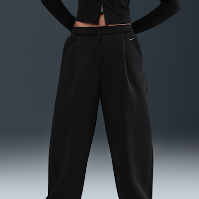 Pants de tiro medio holgados para mujer Nike Sportswear Modern Fleece