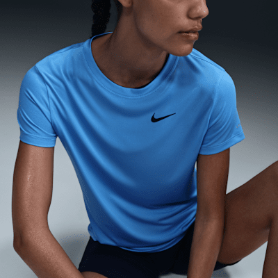 Camiseta Hydroguard de manga corta para mujer Nike Dri-FIT Essential