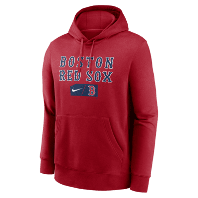 men's nike red sox hoodie