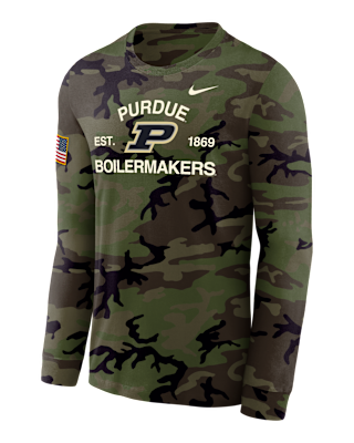 Мужская футболка Purdue Boilermakers Legend Nike Dri-FIT Long-Sleeve