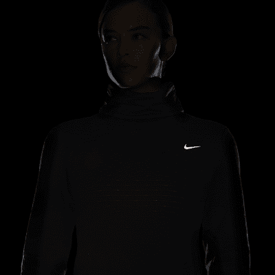 Damska bluza do biegania z półgolfem Nike Therma-FIT Swift