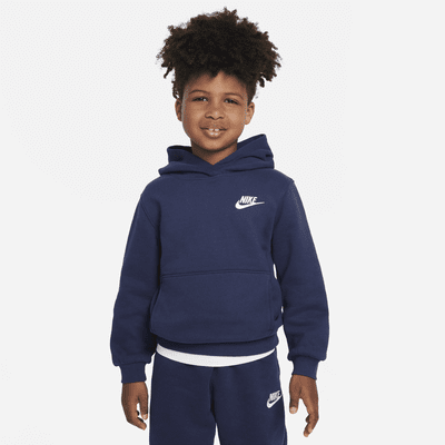 Sudadera con gorro sin cierre para niños talla pequeña Nike Sportswear Club Fleece