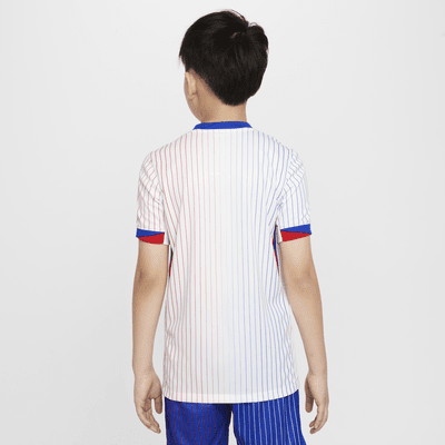 Segunda equipación Stadium FFF 2024/25 (Selección masculina) Camiseta de fútbol tipo réplica Nike Dri-FIT - Niño/a