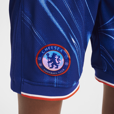 Chelsea FC 2024/25 Stadyum İç Saha Nike Dri-FIT Genç Çocuk Futbol Taraftar Şortu