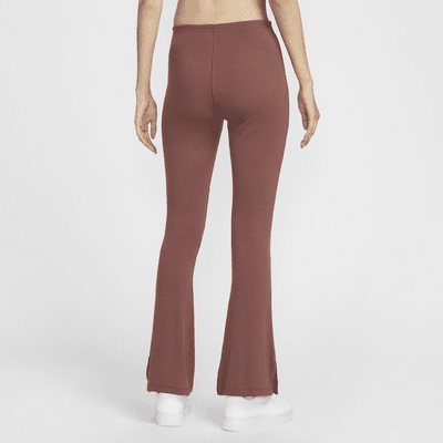 Nike Sportswear Chill Knit Women's Tight Mini-Rib Flared Leggings