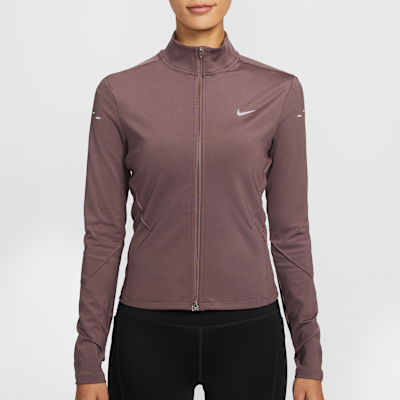 ナイキ スウィフト ウィメンズ Dri-FIT フルジップ ミッドレイヤー ランニングトップ