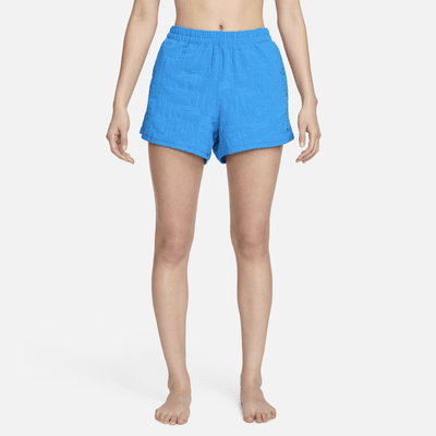 Shorts para salida de baño para mujer Nike Swim Retro Flow