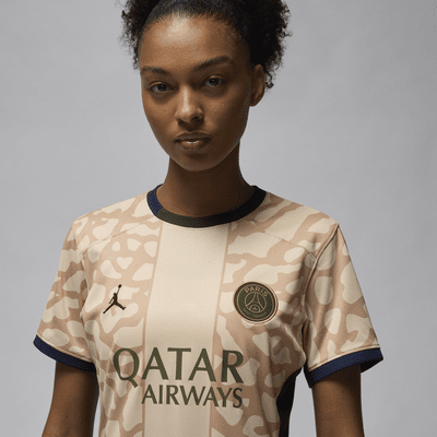 Damska koszulka piłkarska Jordan Dri-FIT Replica Paris Saint-Germain Stadium 2023/24 (wersja czwarta)