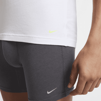 Nike Luxe Cotton Modal Men's Slim Fit Crew-Neck Undershirt (2-Pack ...