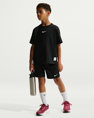 Детские шорты Nike Pro Big Kids' (Boys') Dri-FIT Fleece Shorts