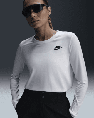 Женская футболка Nike Sportswear Club Long-Sleeve