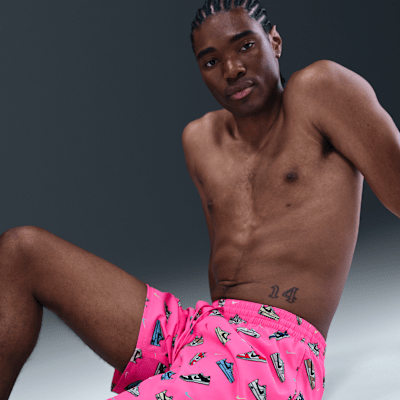 Nike Swim Breaker Men's 7" Brief-Lined Volley Shorts