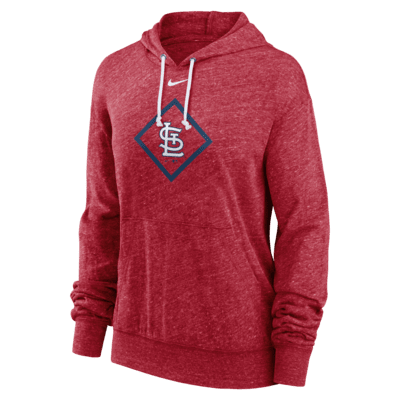 NIKE St Louis Cardinals Genuine Merchandise Pullover Hoodie Sweatshirt Size  M