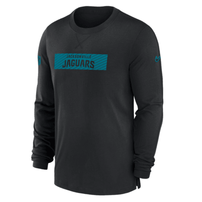 Jacksonville Jaguars Sideline Player Team Issue Men’s Nike Dri-FIT Long-Sleeve Top