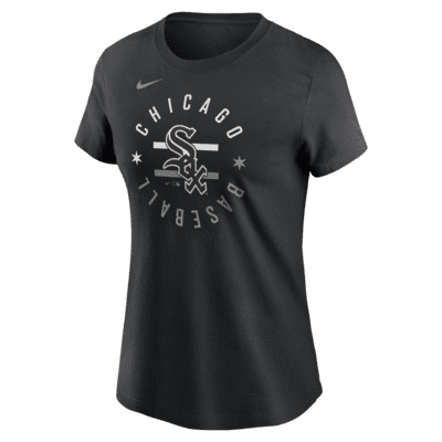 Black Nike MLB Chicago White Sox City Connect T-Shirt