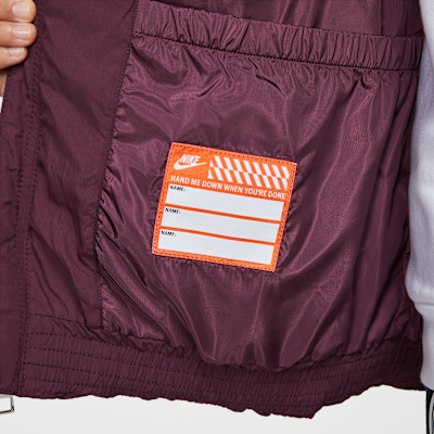 나이키 스포츠웨어 주니어 스우시 퀼팅 베스트