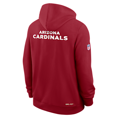 Arizona Cardinals Initial Home Sideline Men's Nike Dri-FIT NFL Pullover Hoodie