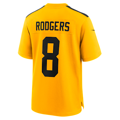 Aaron Rodgers Pittsburgh Steelers Men's Nike NFL Game Jersey