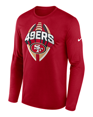 Мужская футболка San Francisco 49ers Legend Icon Nike Dri-FIT NFL Long-Sleeve
