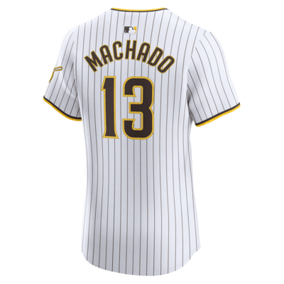 Jersey Nike Dri-FIT ADV de la MLB Elite para hombre Manny Machado San Diego Padres